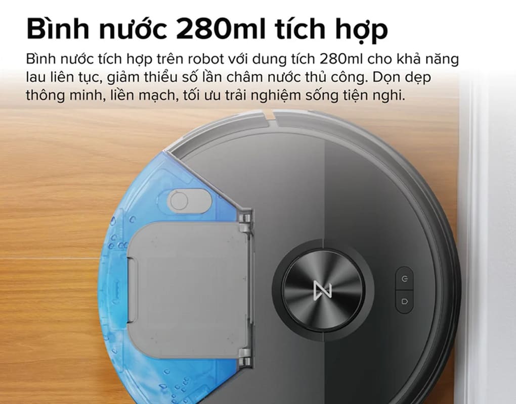 Robot hút bụi lau nhà Roborock Q7TF (Plus) - Đen